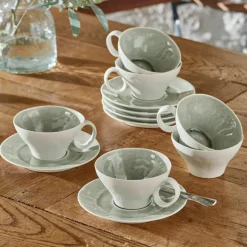 Geschirr|Geschirr^LOBERON Tasse mit Untertasse 6er Set Braganza