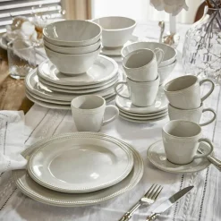 Geschirr|Geschirr^LOBERON Tasse mit Untertasse 6er Set Norrvik