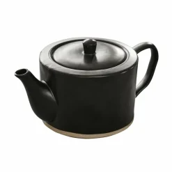 Geschirr|Geschirr^LOBERON Teekanne Biarré schwarz