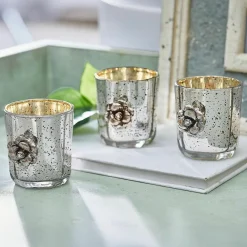 Windlichter|Kerzenhalter^LOBERON Teelichthalter 3er Set Alovix