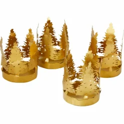 Windlichter|Adventskranz^LOBERON Teelichthalter 4er Set Ismerie