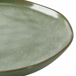 Geschirr|Geschirr^LOBERON Teller 6er Set Biarré türkis/braun