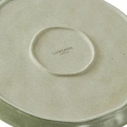 Geschirr|Geschirr^LOBERON Teller 6er Set Biarré türkis/braun