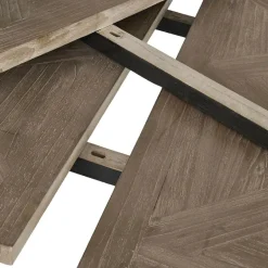 Esstische|Esstische^LOBERON Tisch Quillancourt braun/antikschwarz