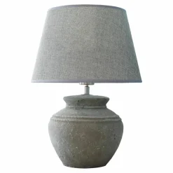 Tischlampen|Tischlampen^LOBERON Tischlampe Cleveland grau