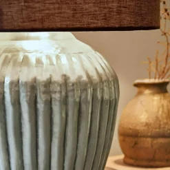 Tischlampen|Tischlampen^LOBERON Tischlampe Fauville silber/schwarz