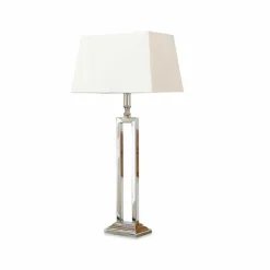 Tischlampen|Tischlampen^LOBERON Tischlampe Kinshaa creme/silber