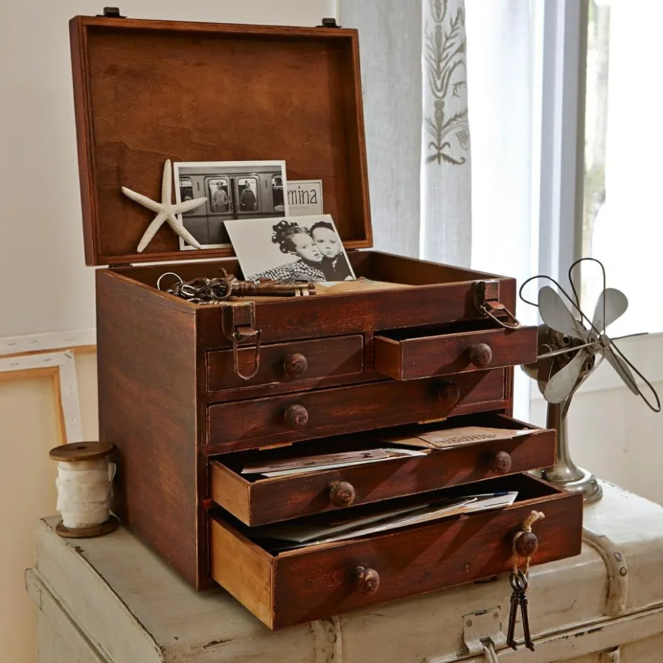 Organizer & Memoboards|Aufbewahrung^LOBERON Tischsekretär Clearfield