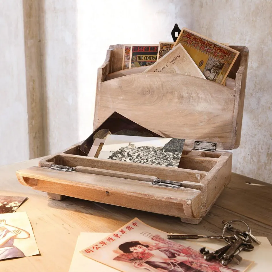 Organizer & Memoboards|Aufbewahrung^LOBERON Tischsekretär Didier braun