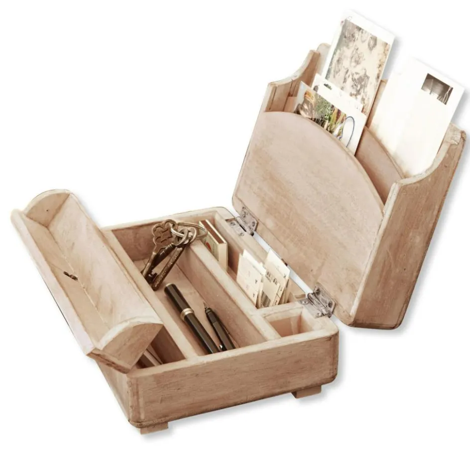 Organizer & Memoboards|Aufbewahrung^LOBERON Tischsekretär Didier braun