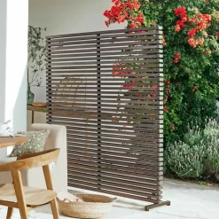 Paravents & Trennwände^LOBERON Trennwand Derby antikbraun