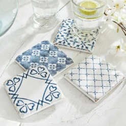 Küchenutensilien|Tischaccessoires^LOBERON Untersetzer 4er Set Sliwa