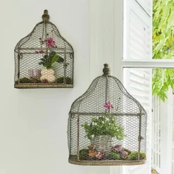 Dekoobjekte|Dekoration^LOBERON Voliere 2er Set Cavan