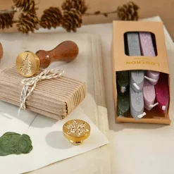 Geschenkverpackungen|Schreibwaren^LOBERON Wachsstempel und Siegelwachs Movique bunt