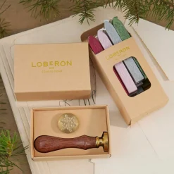 Geschenkverpackungen|Schreibwaren^LOBERON Wachsstempel und Siegelwachs Movique bunt