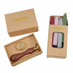 Geschenkverpackungen|Schreibwaren^LOBERON Wachsstempel und Siegelwachs Movique bunt