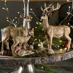 Weihnachtsfiguren^LOBERON Waldtier 11er Set Pluvet