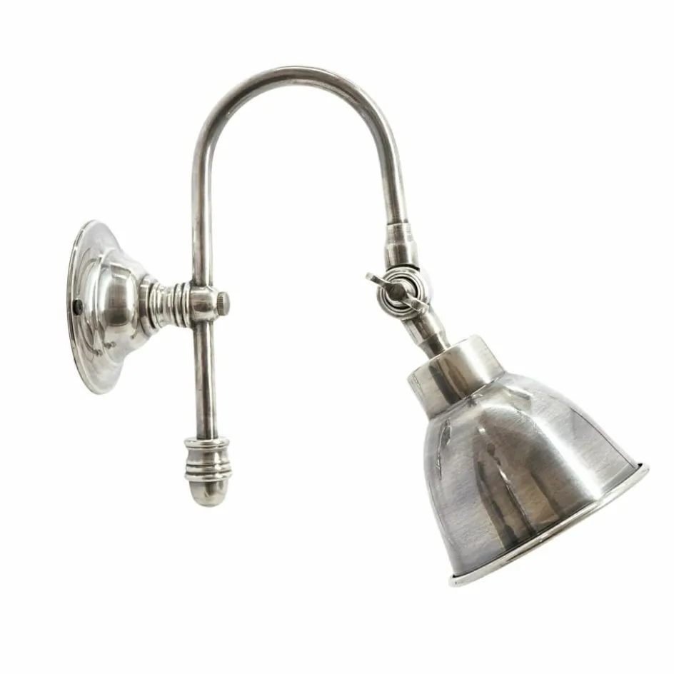 Wandlampen|Wandlampen^LOBERON Wandlampe Gemma antiksilber