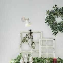 Wandlampen|Wandlampen^LOBERON Wandlampe Rieke antikweiß