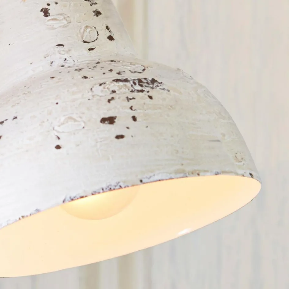 Wandlampen|Wandlampen^LOBERON Wandlampe Rieke antikweiß