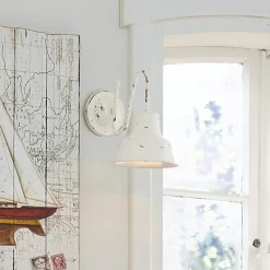 Wandlampen|Wandlampen^LOBERON Wandlampe Sidney antikweiß