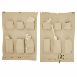 LOBERON Badzubehör|Badzubehör-Wand-Organizer 2er Set Kaventi
