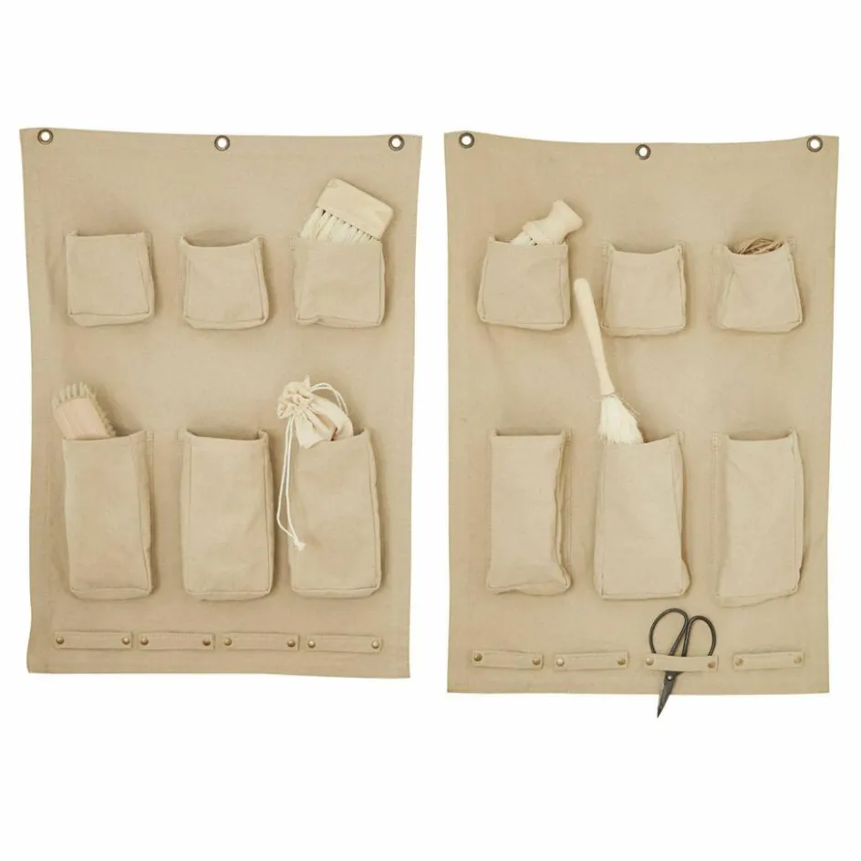 LOBERON Badzubehör|Badzubehör-Wand-Organizer 2er Set Kaventi