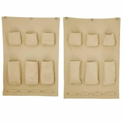 LOBERON Badzubehör|Badzubehör-Wand-Organizer 2er Set Kaventi