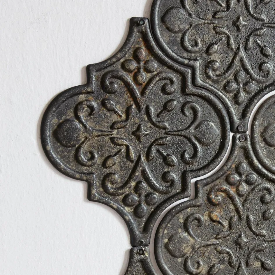 Wandobjekte|Dekoration^LOBERON Wandornament 6er Set Halira antikschwarz