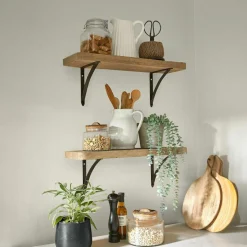 Wandregale|Schränke & Regale^LOBERON Wandregal 2er Set Thalindria