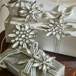 Christbaumschmuck^LOBERON Weihnachtsanhänger 4er Set Orvalie