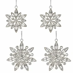 Christbaumschmuck^LOBERON Weihnachtsanhänger 4er Set Orvalie