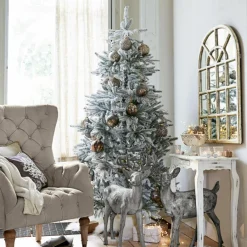 Weihnachtsbäume & Zubehör^LOBERON Weihnachtsbaum Lokossa grün/weiß