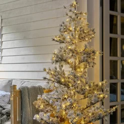 Weihnachtsbäume & Zubehör^LOBERON Weihnachtsbaum Sapi grün/weiß