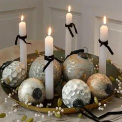 Weihnachtskugeln^LOBERON Weihnachtskugel 6er Set Bellezia