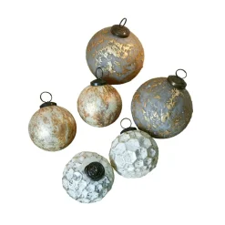 Weihnachtskugeln^LOBERON Weihnachtskugel 6er Set Bellezia