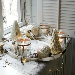 Weihnachtskugeln^LOBERON Weihnachtskugel 6er Set Domara