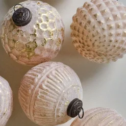 Weihnachtskugeln^LOBERON Weihnachtskugel 6er Set Eirelyn