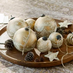 Christbaumschmuck|Weihnachtskugeln^LOBERON Weihnachtskugel 6er Set Nymeria