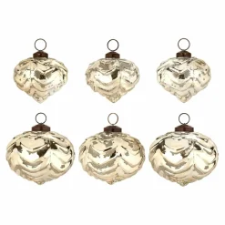 Weihnachtskugeln^LOBERON Weihnachtskugel 6er Set Xilianne