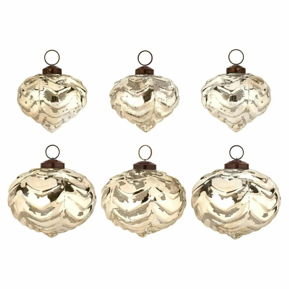 Weihnachtskugeln^LOBERON Weihnachtskugel 6er Set Xilianne