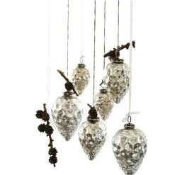 Weihnachtskugeln^LOBERON Weihnachtsschmuck 6er Set Colin