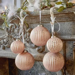 Weihnachtskugeln^LOBERON Weihnachtsschmuck 6er Set Mane