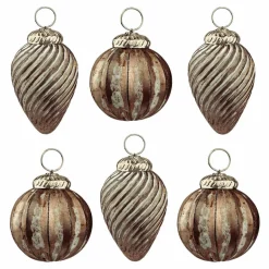 Weihnachtskugeln^LOBERON Weihnachtsschmuck 6er Set Miras