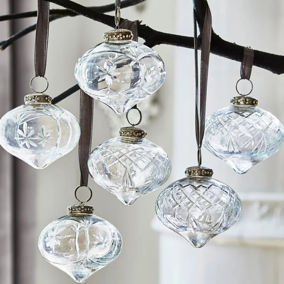 Weihnachtskugeln^LOBERON Weihnachtsschmuck 6er Set Cheshire klar