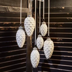 Weihnachtskugeln^LOBERON Weihnachtsschmuck 6er Set Éva