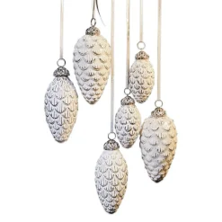 Weihnachtskugeln^LOBERON Weihnachtsschmuck 6er Set Éva