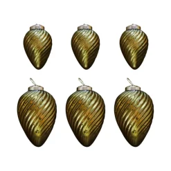 Weihnachtskugeln^LOBERON Weihnachtsschmuck 6er Set Salema