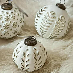 Weihnachtskugeln^LOBERON Weihnachtsschmuck 4er Set Consac