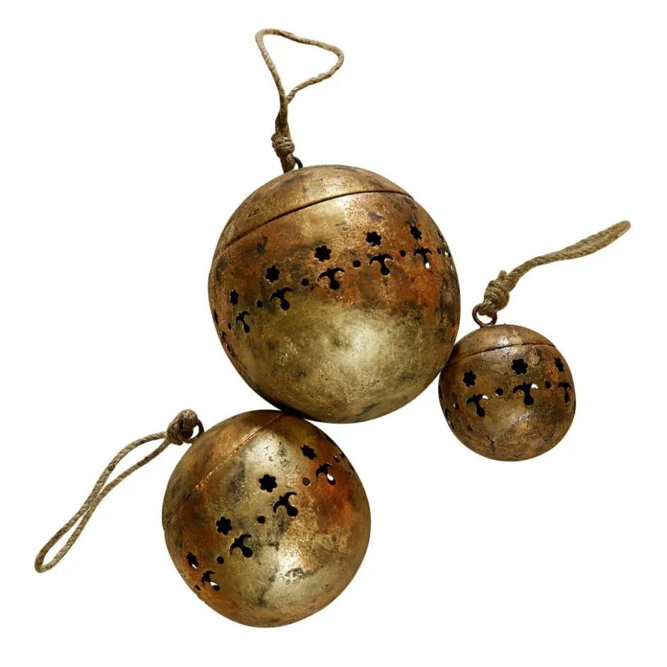 Weihnachtskugeln^LOBERON Weihnachtsschmuck 3er Set Ysabelle